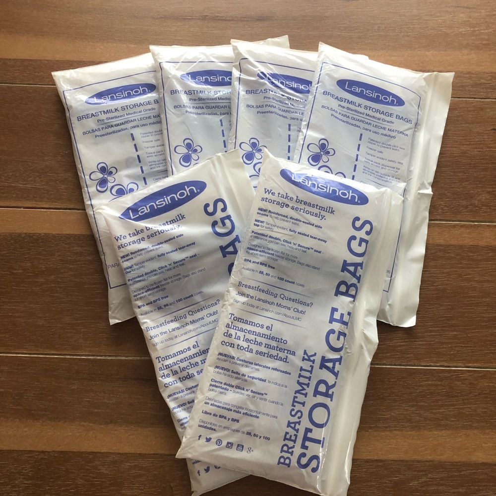 Brand New Breast Milk Bags